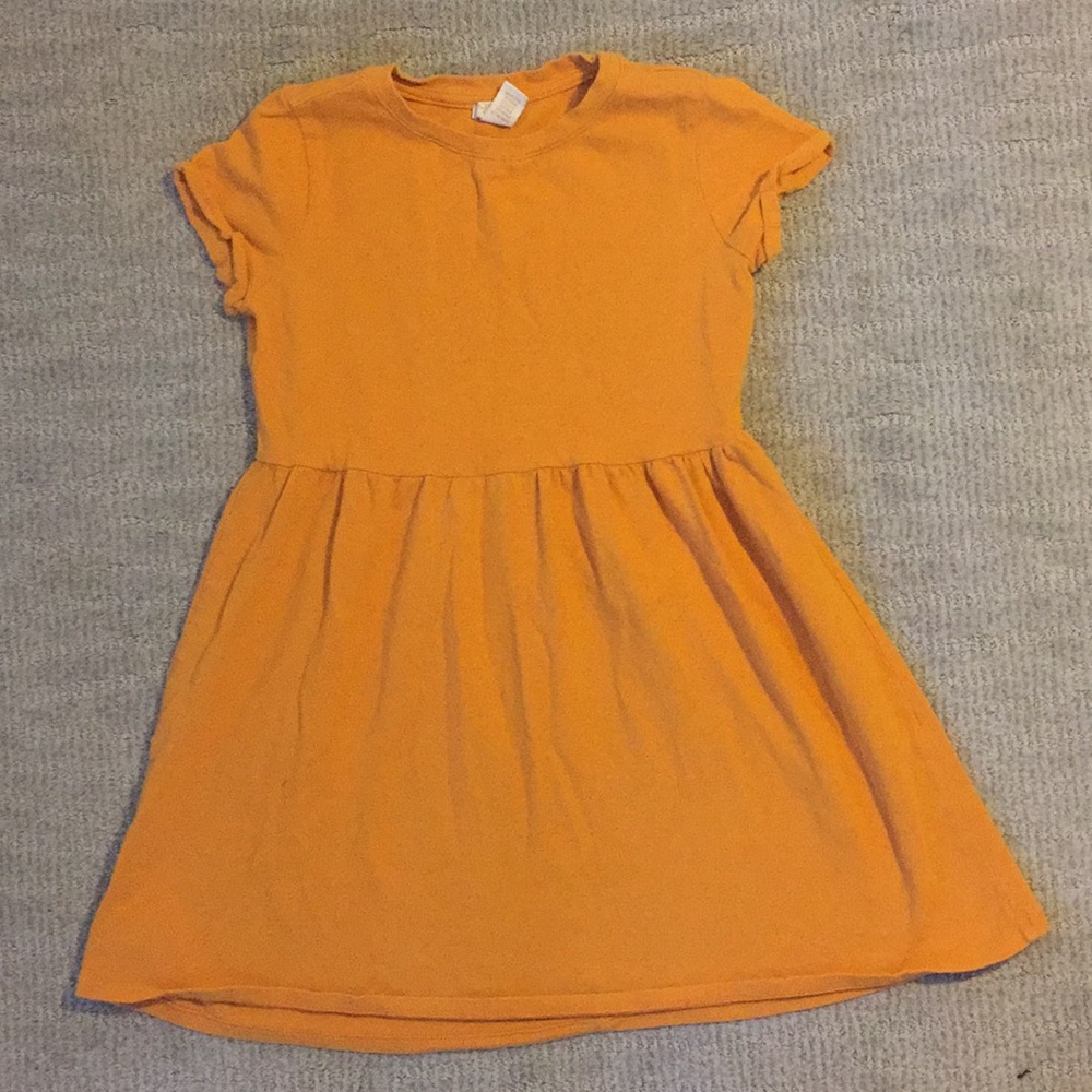 Mustard Forever 21 dress